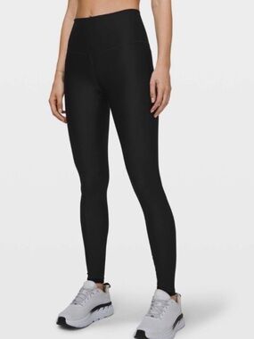 LULULEMON MAPPED OUT HIGH RISE TIGHT 28” | BLACK |  Size 2